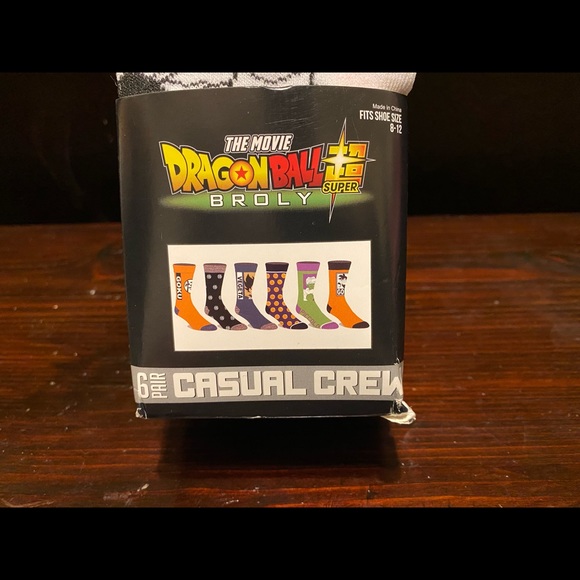 Dragon Ball Z Socks 6 pack - Picture 2 of 4